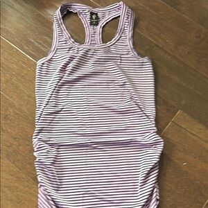 Skechers Purple Striped Tank Top